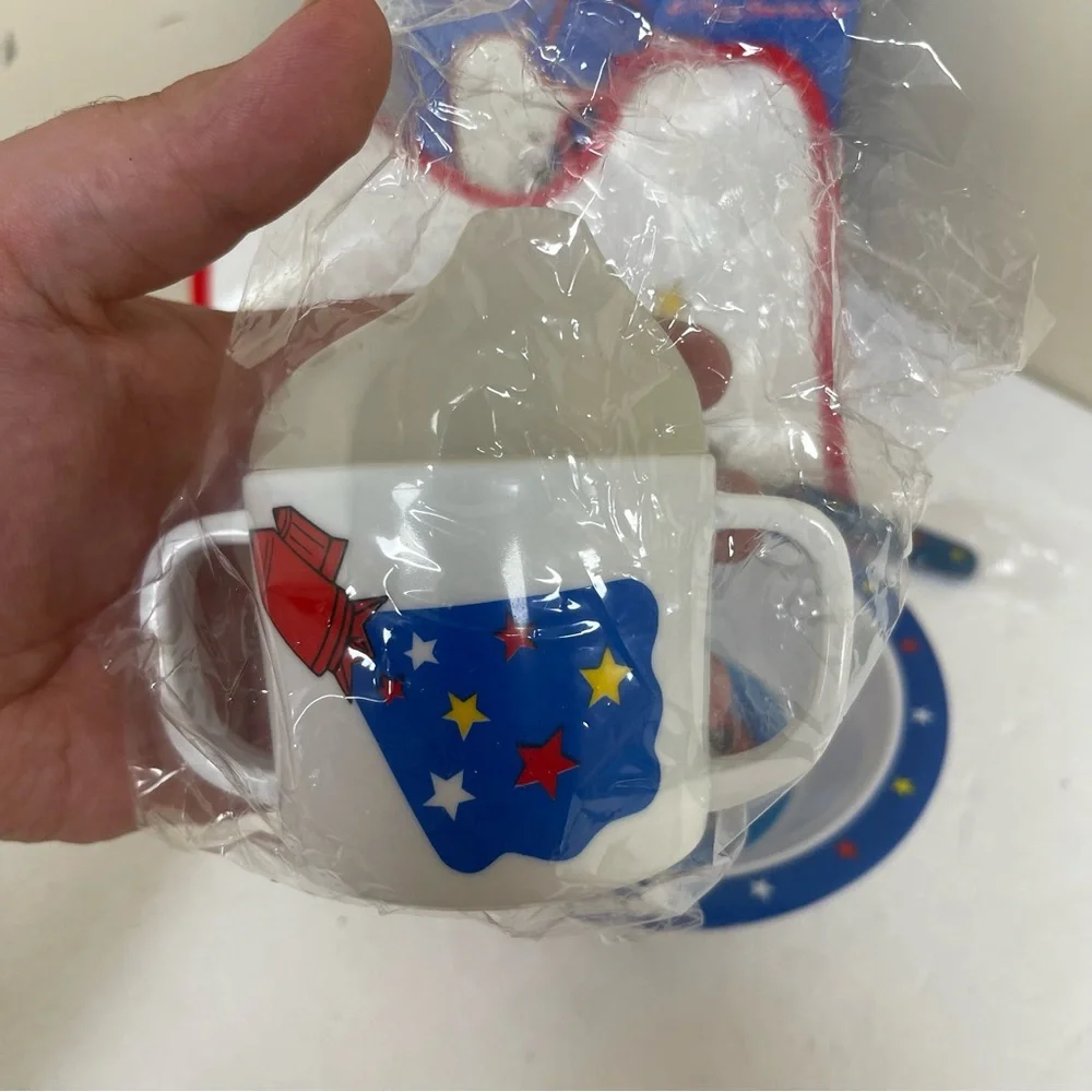 Vintage Disney Space Fun 4 Piece Starter Set